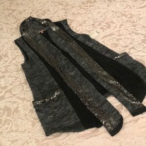 Juicy Counture sleeveless cardigan